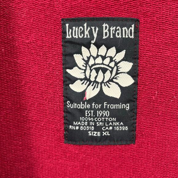 Lucky Brand Kimono FLoral Print Sleeve Tie Waist Jacket Womens Sz XL - Picture 5 of 6